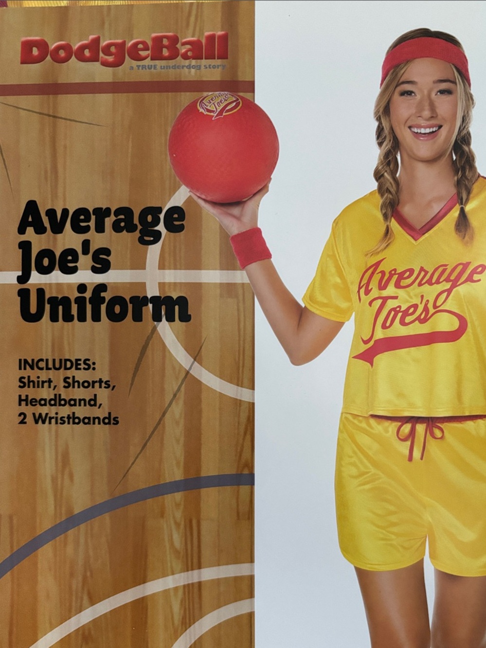 Spirit Average Joe's Halloween Costume - Yellow and Red